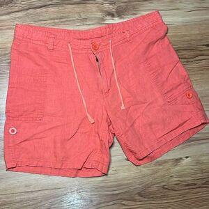 Magellan Outdoors Pink Cargo Shorts Lightweight Relaxed Fit